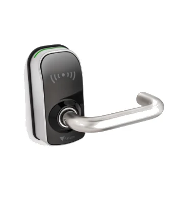 Paxton access control door handle with built-in proximity reader
